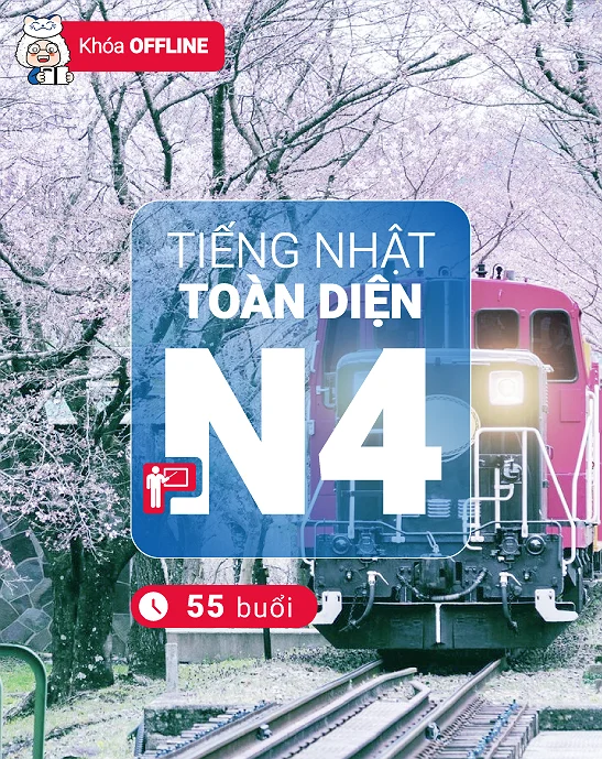 Khoá Học Tiếng Nhật N4 Toàn Diện
